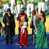 Enquanto esteve no Rio de Janeiro, Shakira levou o filho para o show de encerramento da Copa do Mundo