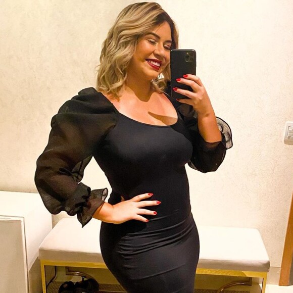 Marília Mendonça está visivelmente mais magra desde o nascimento do filho, Léo