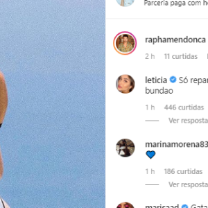 Bruna Marquezine ganha comentário de amigas famosas em foto de maiô