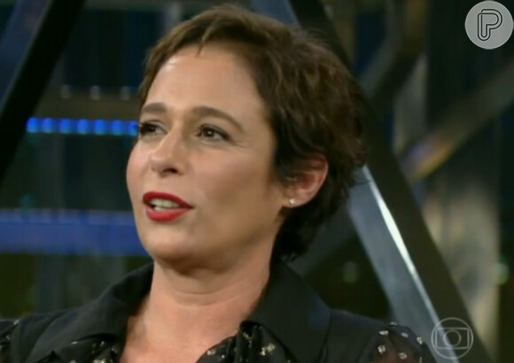 Andréa Beltrão contou ao 'Programa do Jô' como quer o seu enterro