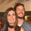 Fátima Bernardes e o namorado, Túlio Gadêlha, chamaram atenção da web por fantasia em bloco de carnaval