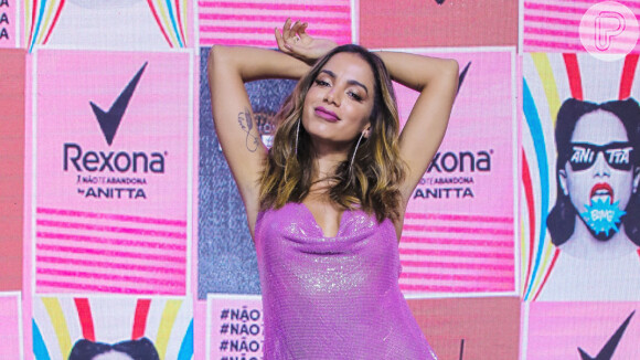 Anitta lança campanha de desodorante em São Paulo, nesta terça-feira, 18 de fevereiro de 2020
