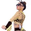 Anitta usa look com 15 mil cristais Swarovski para representar abelha no Carnaval de rua de Salvador nesta sexta-feira, dia 21 de fevereiro de 2020