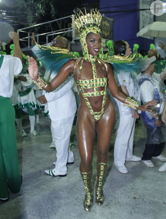 Foto Iza Mostrou O Corpo Sarado Em Desfile De Carnaval Da Imperatriz Leopoldinense Neste