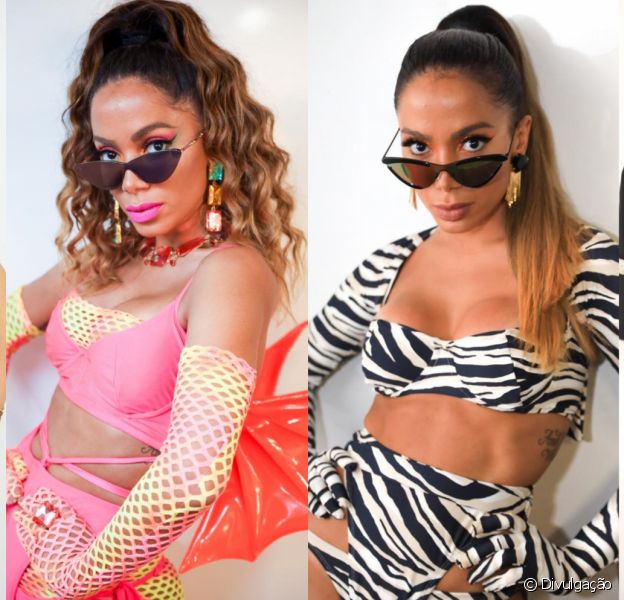Veja fotos e detalhes dos looks usados por Anitta no Carnaval 2020