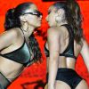 Anitta dá beijo no rosto de bailarina e chama atenção em vídeo