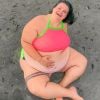 Thais Carla faz foto nua e exibe corpo após gravidez da 2ª filha