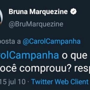 Comentário de  2010 de Bruna Marquezine gera polêmica