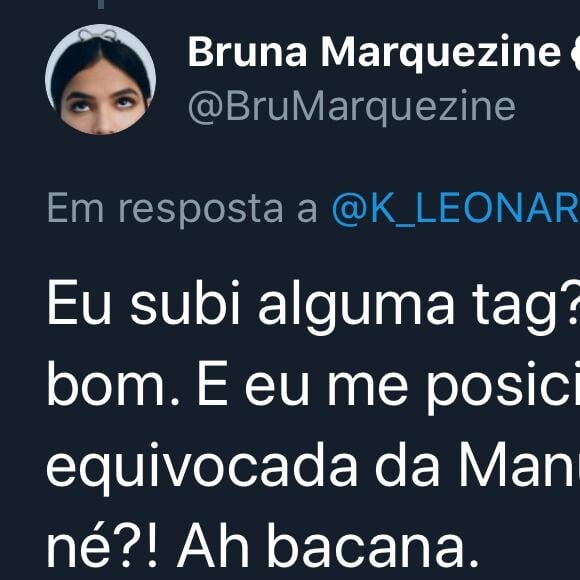 Bruna Marquezine rebate crítica por acusação