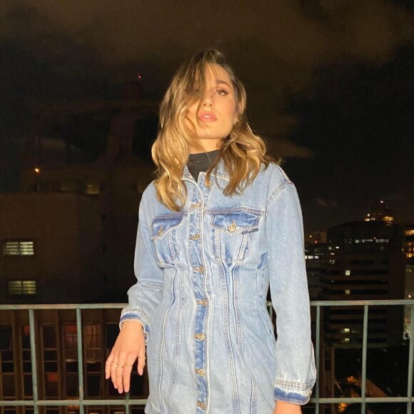 Sasha Meneghel é garota-propaganda da marca de roupas Forum