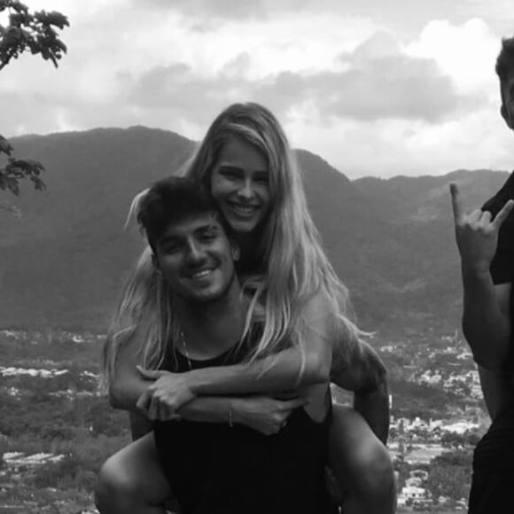 Yasmin Brunet se diverte ao gravar vídeo com Gabriel Medina. Veja!