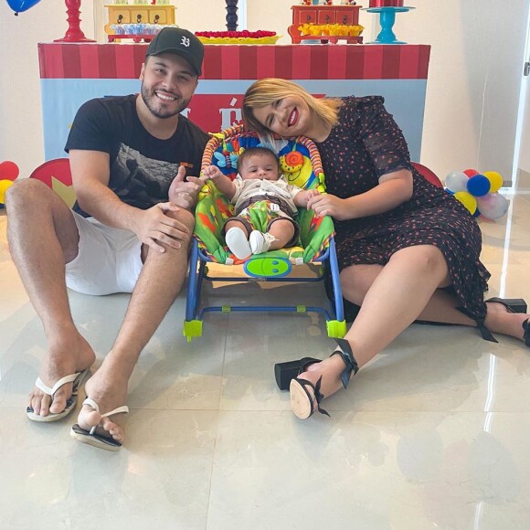 Filho de Marília Mendonça e Murilo Huff completou 4 meses em abril de 2020