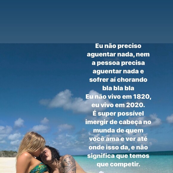 Whindersson Nunes deu conselho à internauta ao ser criticado por 'romancear', segundo ela, a separação com Luísa Sonza