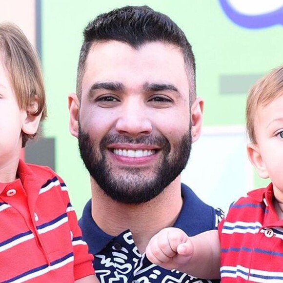 Gusttavo Lima é pai de Gabriel e Samuel, frutos do seu casamento com Andressa Suita