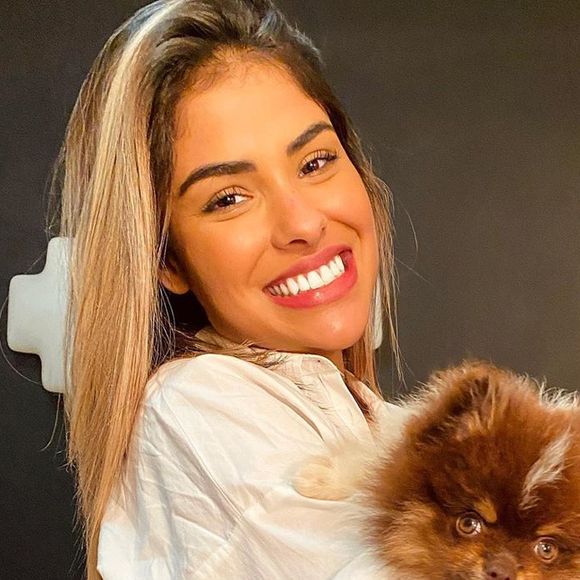 Munik Nunes namorou o jogador do Palmeiras Dudu