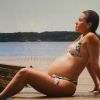Giovanna Antonelli relembrou com fotos alguns momentos da gravidez no Instagram