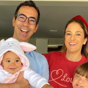 Ticiane Pinheiro é casada com o jornalista Cesar Tralli desde 2017