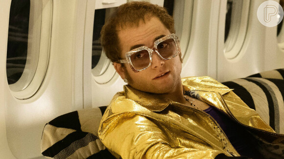 Óculos coloridos e com muita personalidade no figurino de "Rocketman", filme que conta a trajetória de Elton John