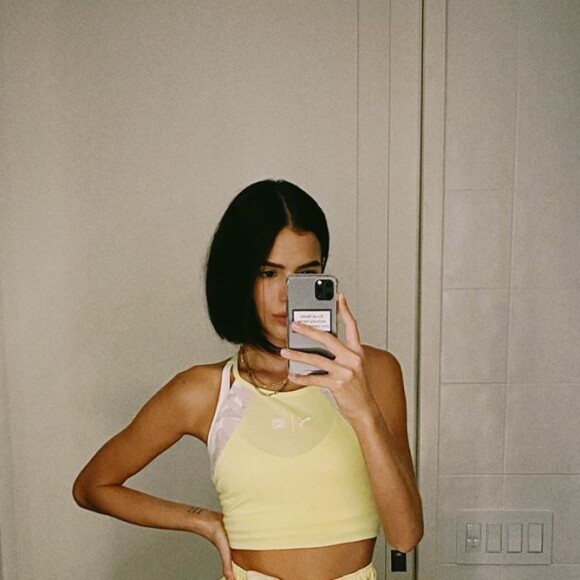 Bruna Marquezine está focada no trabalho na quarentena