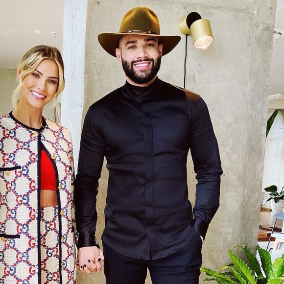 Gusttavo Lima tem qualidades exaltadas por Andressa Suita em vídeo