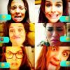 Paloma Bernardi faz fotomontagem com cinco amigas e posta foto no Instagram; a atriz conversou com o Purepeople sobre as amigas, a personagem e o namoro, em 1 de março de 2013