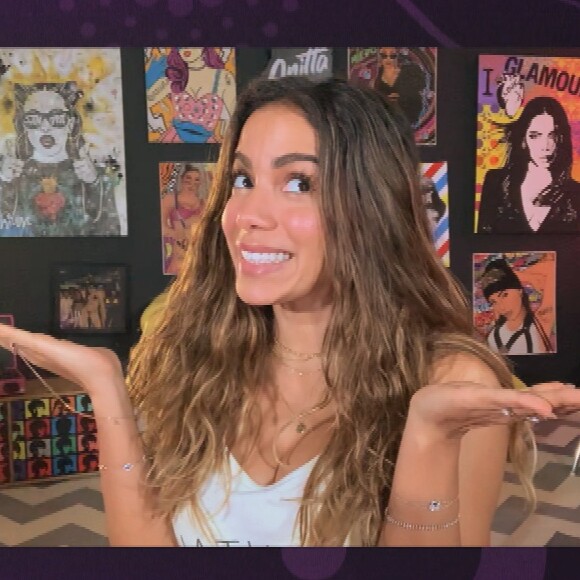 Anitta fala sobre nova rotina durante o isolamento social