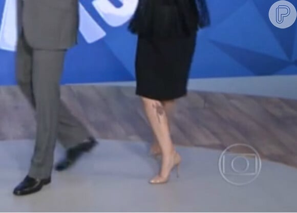 Internautas questionaram sobre o que significa a tatuagem de Poliana Abritta