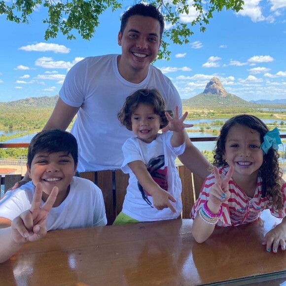 Wesley Safadão está em São Paulo a trabalho