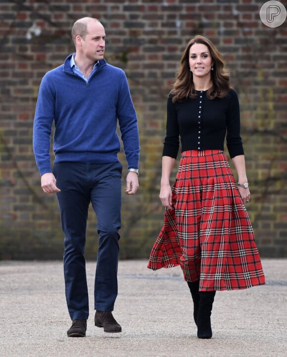 Kate Middleton e Príncipe William dividiram web por post de aniversário de Harry