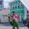 Anitta grava clipe no Pelourinho, em Salvador, Bahia