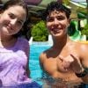 Sophia Valverde e Igor Jansen estão ganhando torcida dos fãs por namoro desde viagem que fizeram a parque aquático no Ceará