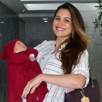 Kamilla Salgado fala sobre corpo durante o pós-parto: 'Vi diferença na barriga'