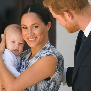 Meghan Markle e Harry viram primeiros passos do filho, Archie