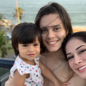 Mayra Cardi é mãe de Sophia, de 2 anos, e Lucas, de 20 anos