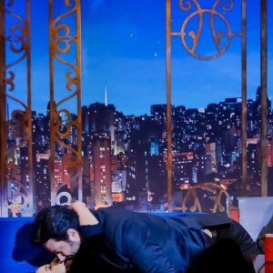 Maraisa e Danilo Gentili já deram selinho no programa de TV dele