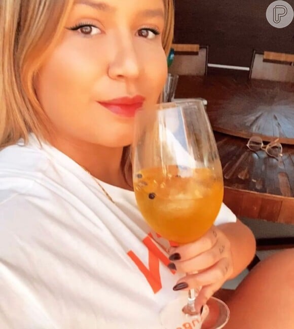 Marília Mendonça já havia compartilhado seu desejo por beber drink