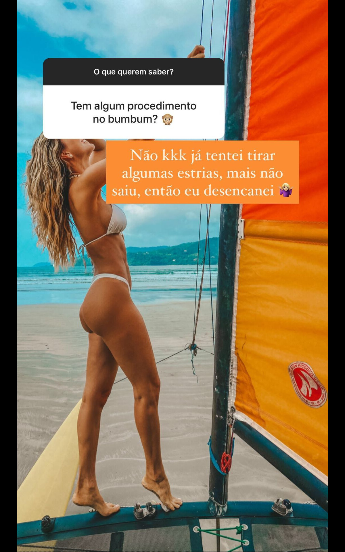 Foto: Biah Rodrigues responde pergunta sobre corpo no Instagram Stories -  Purepeople