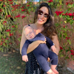 Giselle Itié deu à luz Pedro Luna em março de 2020