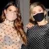 Giulia Costa e Flávia Alessandra combinam looks com máscaras de proteção contra o coronavírus