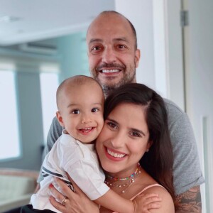 Camilla Camargo e o marido, Leonardo Lessa, estão esperando o segundo filho, uma menina, Julia