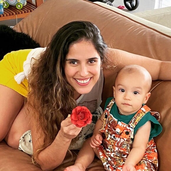 Camilla Camargo, m~ea de Joaquim, notou diferença na segunda gravidez, agora de menina