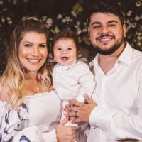 Dupla de Zé Neto, Cristiano batiza filho em capela especial: 'Começou minha história'