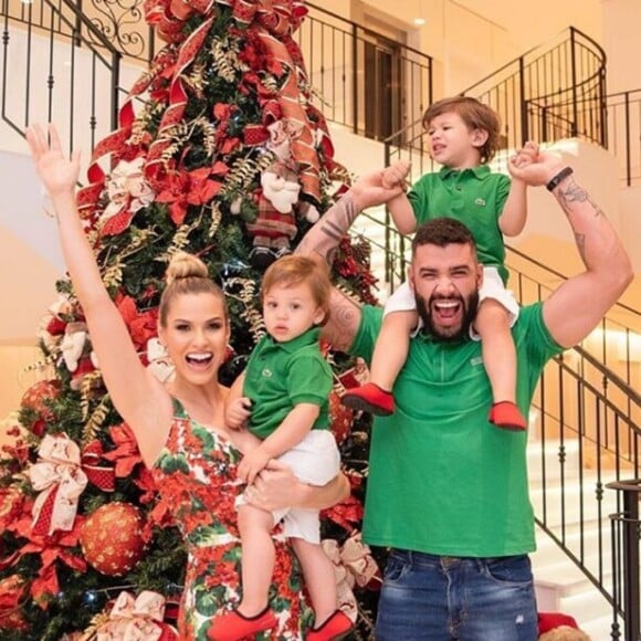 Andressa Suita e Gusttavo Lima passam primeiro Natal separados