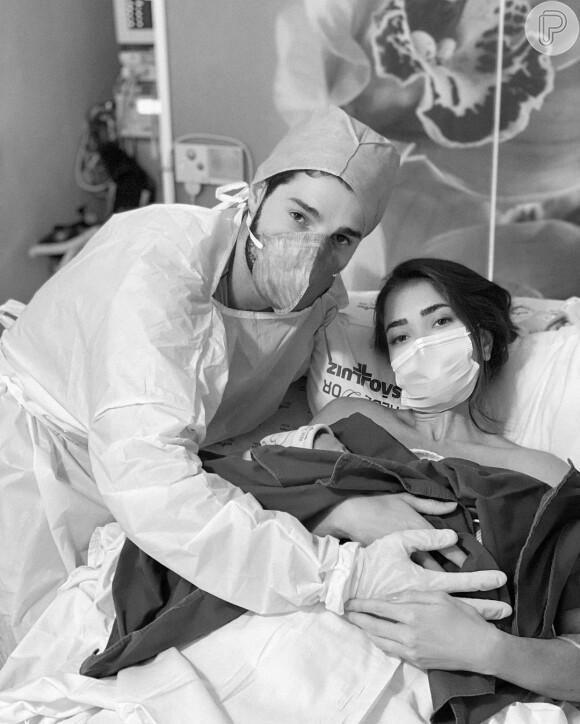 Filha de Alok e Romana Novais nasceu em parto prematuro devido a complicações dsa Covid-19