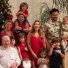 Silvio Santos reuniu mulher, filhas, genros e netos no Natal