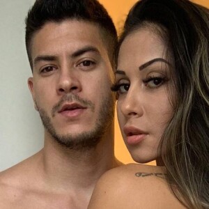 Mayra Cardi e Arthur Aguiar estão juntos pela terceira vez após o fim do casamento