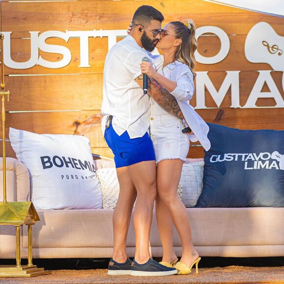 Gusttavo Lima e Andressa Suita anunciaram o fim do casamento em outubro de 2020