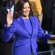  Vice-presidente dos EUA Kamala Harris faz juramento na posse de Joe Biden 