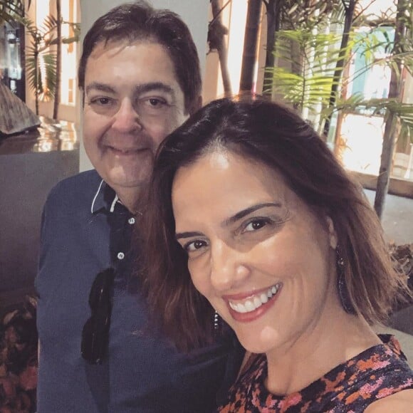 Faustão é casado com Luciana Cardoso