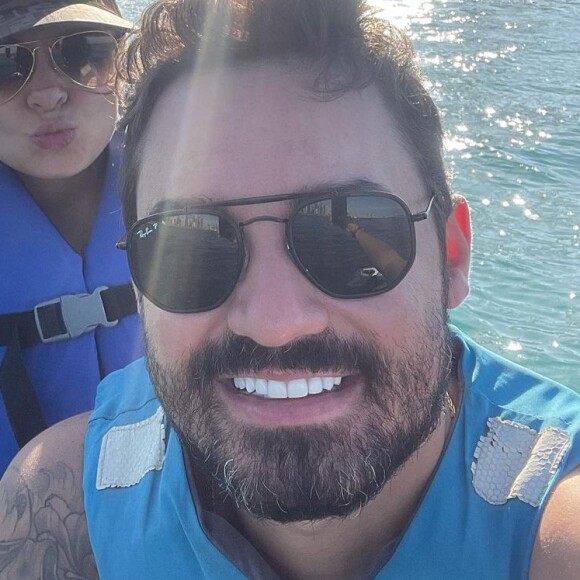 Maiara e Fernando Zor curtiram férias em Dubai